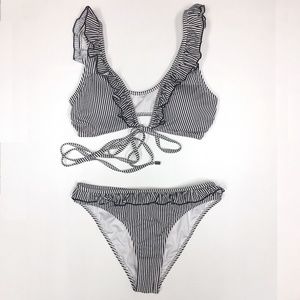 Rising Sun Ruffled Bikini